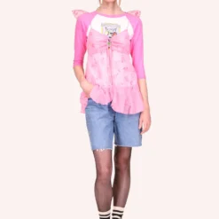 Anna Sui Flock Crinkle Chiffon Tank -Anna Sui Store 0123B20 img01