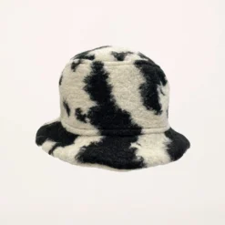 Anna Sui Faux Cowhide Hat