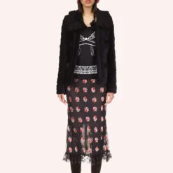 Anna Sui Quilted Daisies Jacket