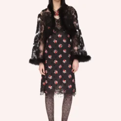 Anna Sui 3-D Floral Tulle Bed Jacket 13 Anna Sui 3-D Floral Tulle Bed Jacket -Anna Sui Store 723K30 img70KeranLu