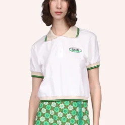 Anna Sui Deco Polo Tee