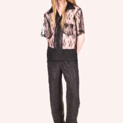 Anna Sui Lace Button Down Top 11 Anna Sui Lace Button Down Top -Anna Sui Store M1023H20 img06