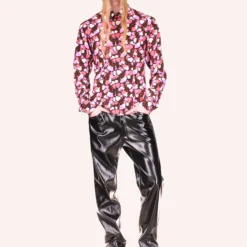 Anna Sui Blooming Hearts Button Down Top -Anna Sui Store M1123C20 img01