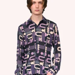 Anna Sui Dancing Deco Button Down Top