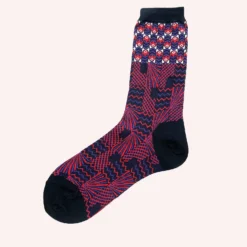 Anna Sui Sunburst And Tulips Socks