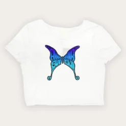 Anna Sui Butterfly Baby Tee