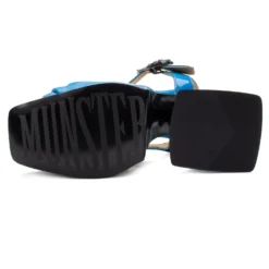 Anna Sui X John Fluevog Munster Heel -Anna Sui Store deee blue 6