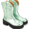 Anna Sui X John Fluevog Ankle Cowboy Boot