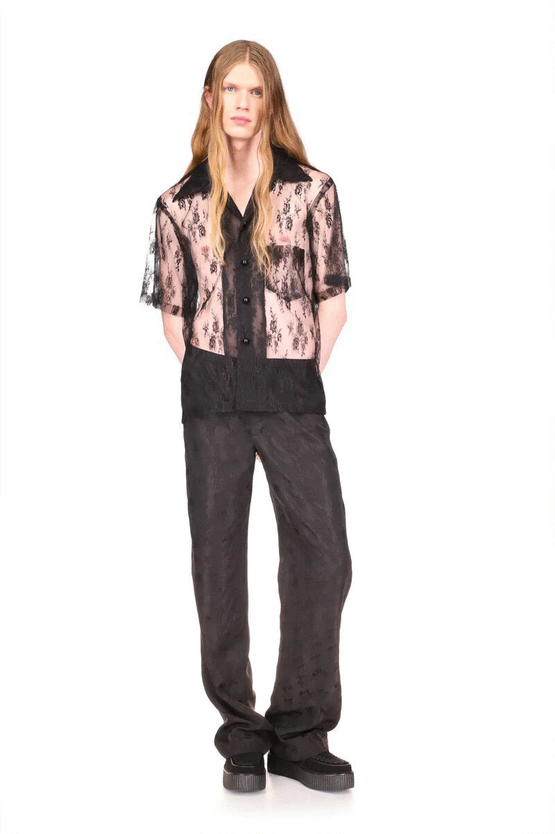 Anna Sui Lace Button Down Top 4 Anna Sui Lace Button Down Top - Image 2